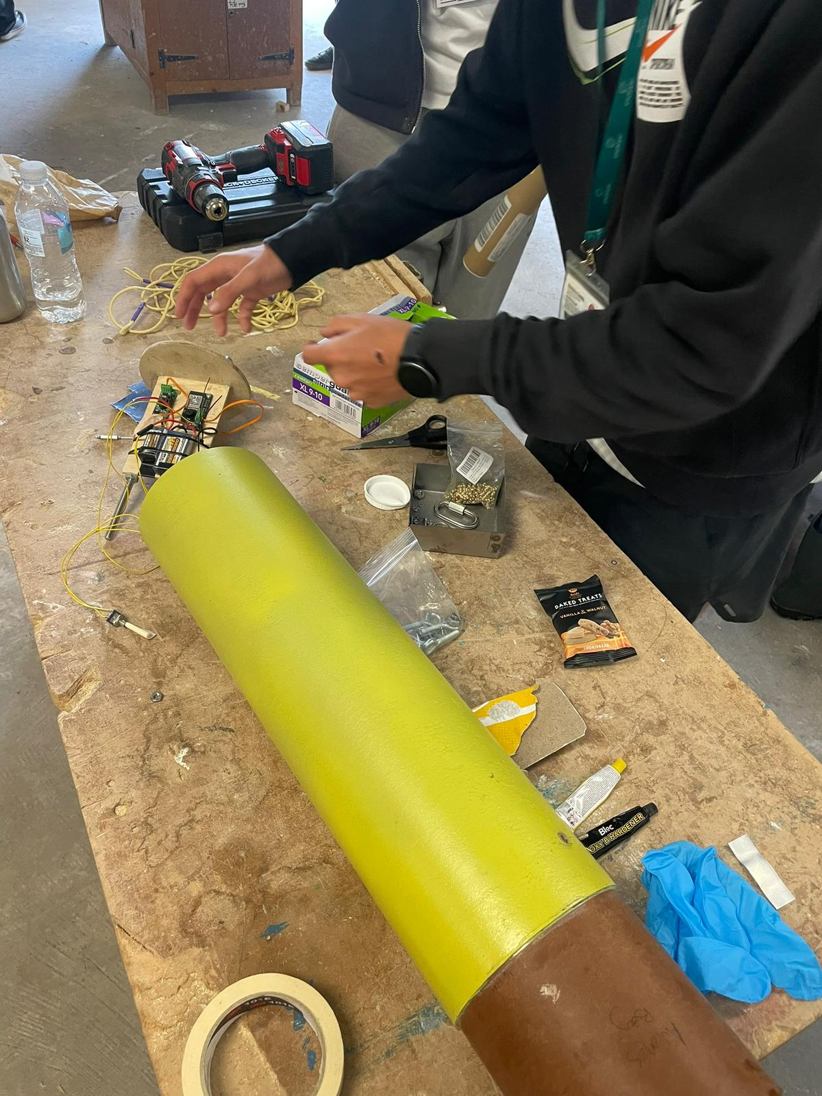 Phenolic tubing upper airframe